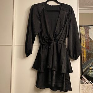 Zara satin dress, last day to buy